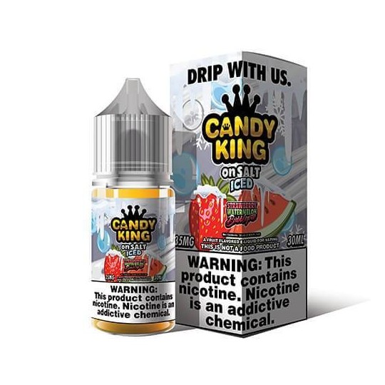 Candy King Salt - Strawberry Watermelon Bubblegum Iced