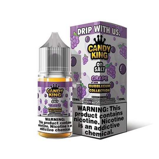 Candy King Salt - Bubblegum Collection - Grape